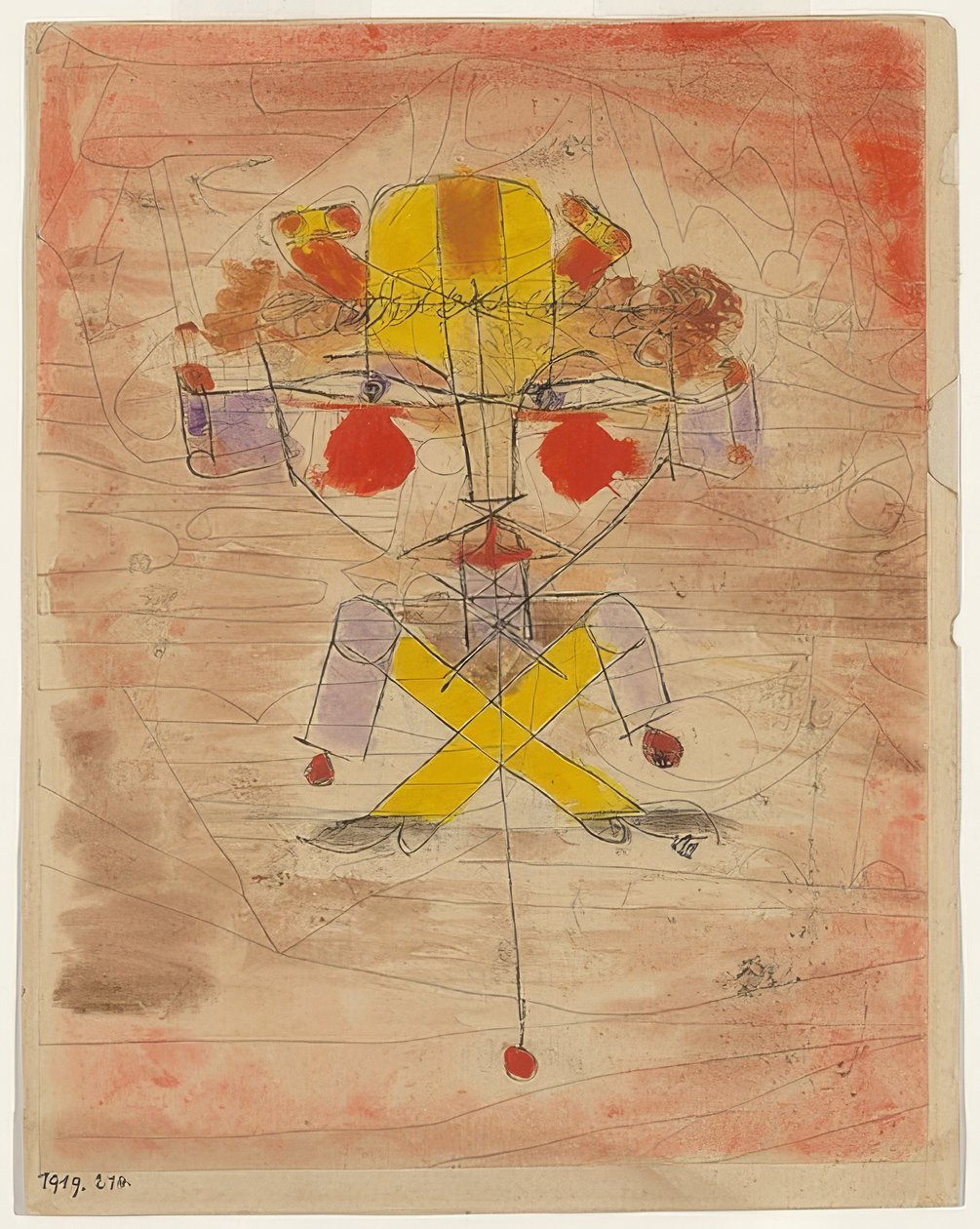 Hampelmann. 1919 af Paul Klee