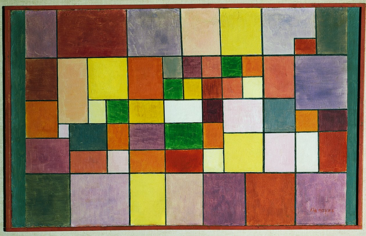 Harmoni af nordisk flora af Paul Klee