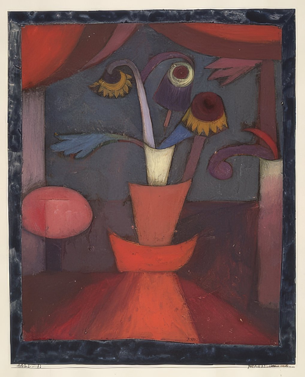 Efterårsblomst. 1922 af Paul Klee