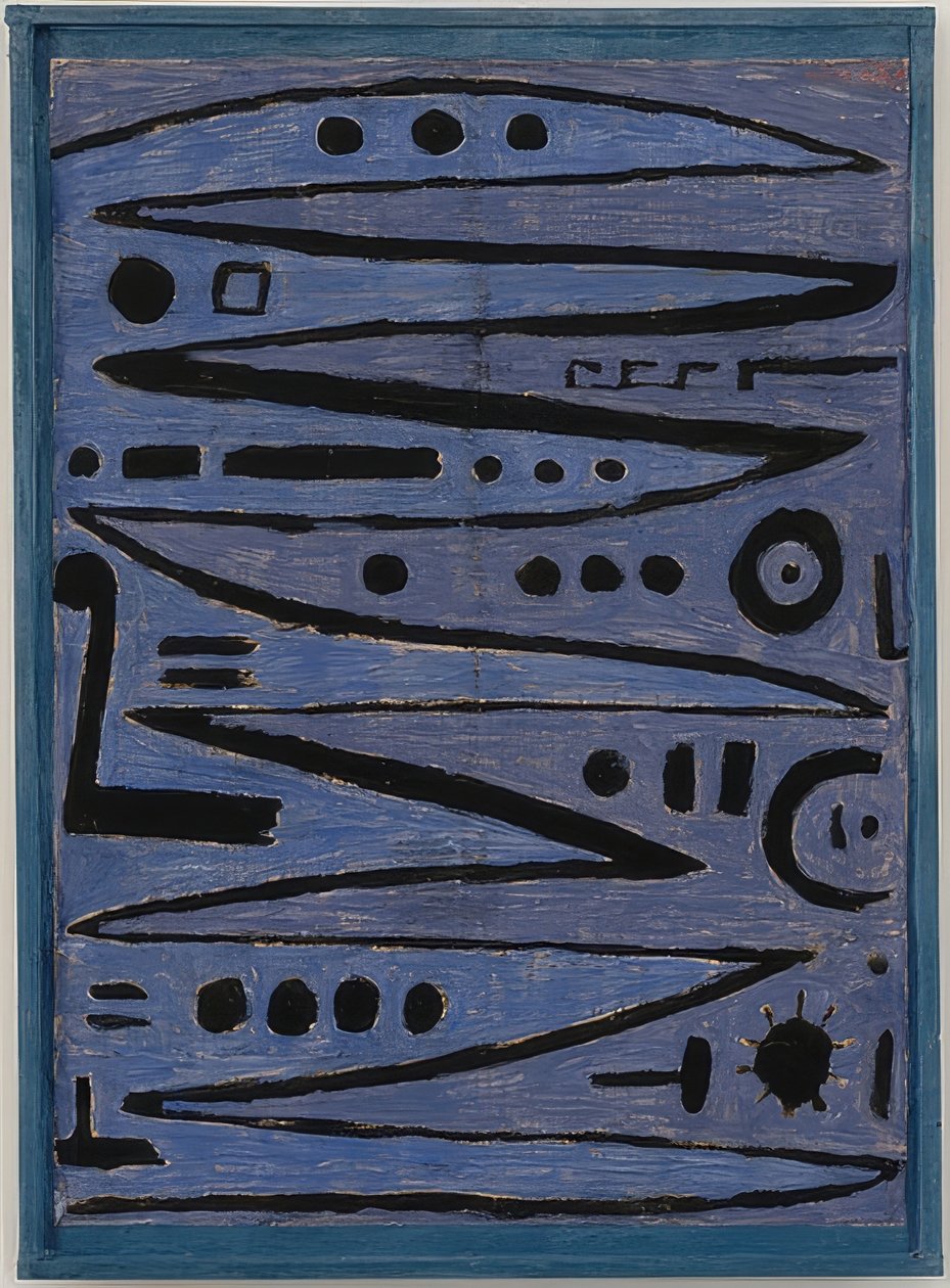 Heroiske bueslag. 1938 af Paul Klee