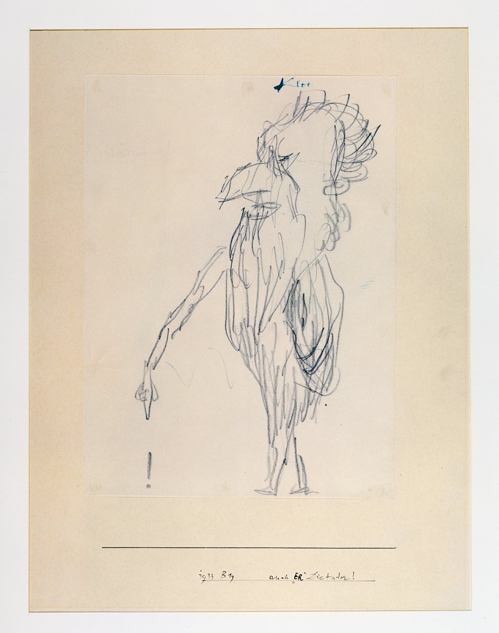 "Ham, også en diktator!" af Paul Klee