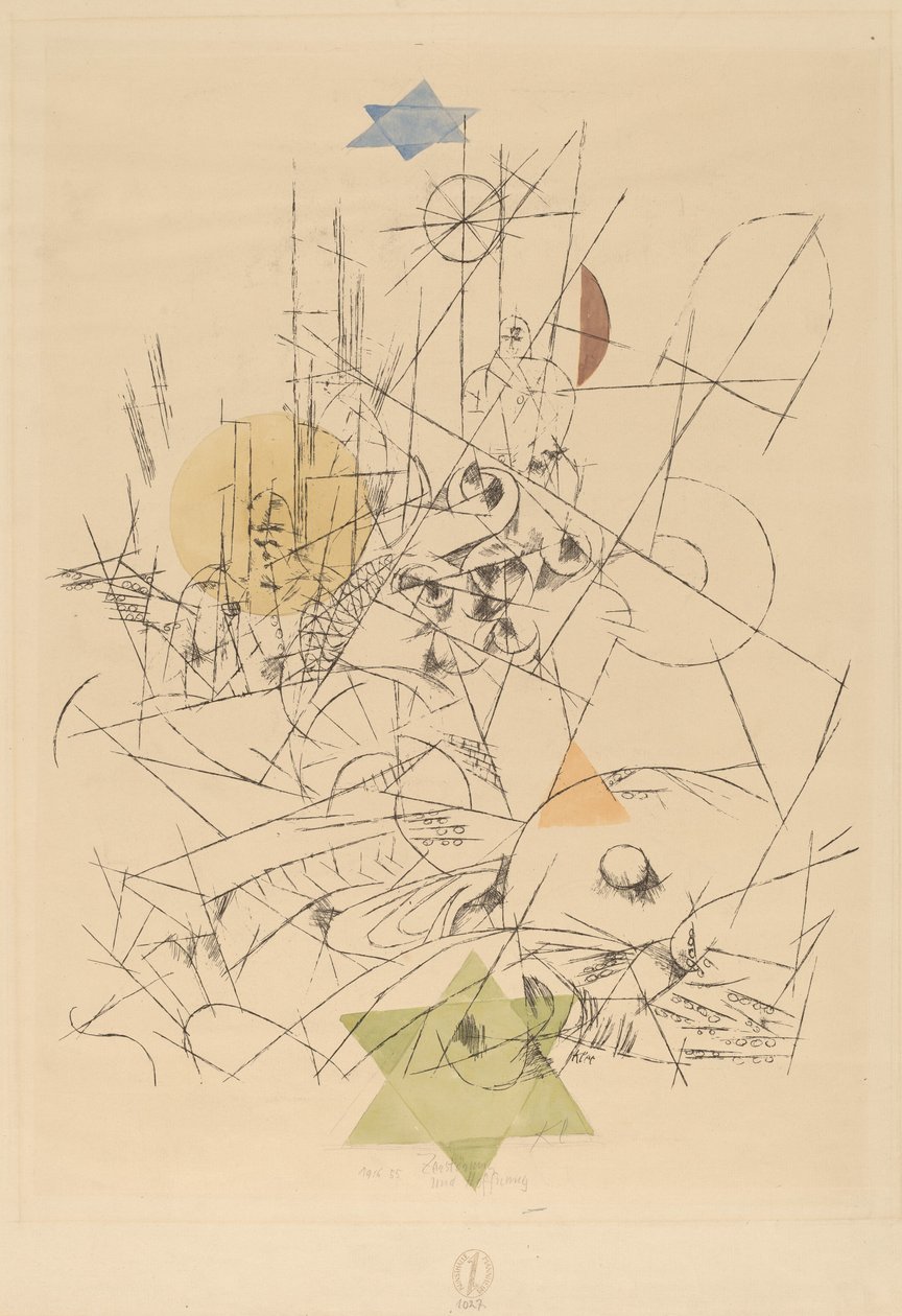 Håb og ødelæggelse af Paul Klee