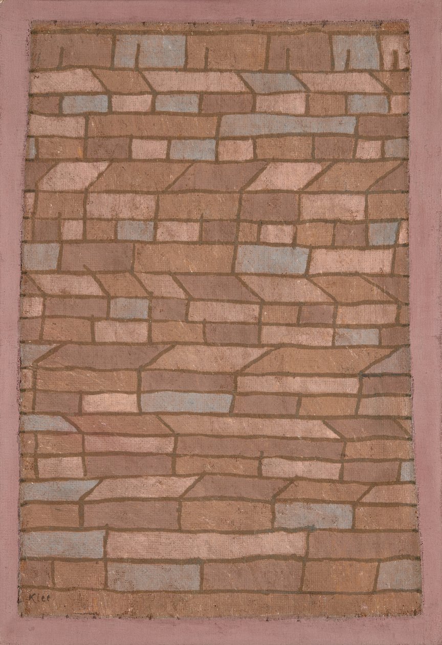 Hutment, 1932. af Paul Klee