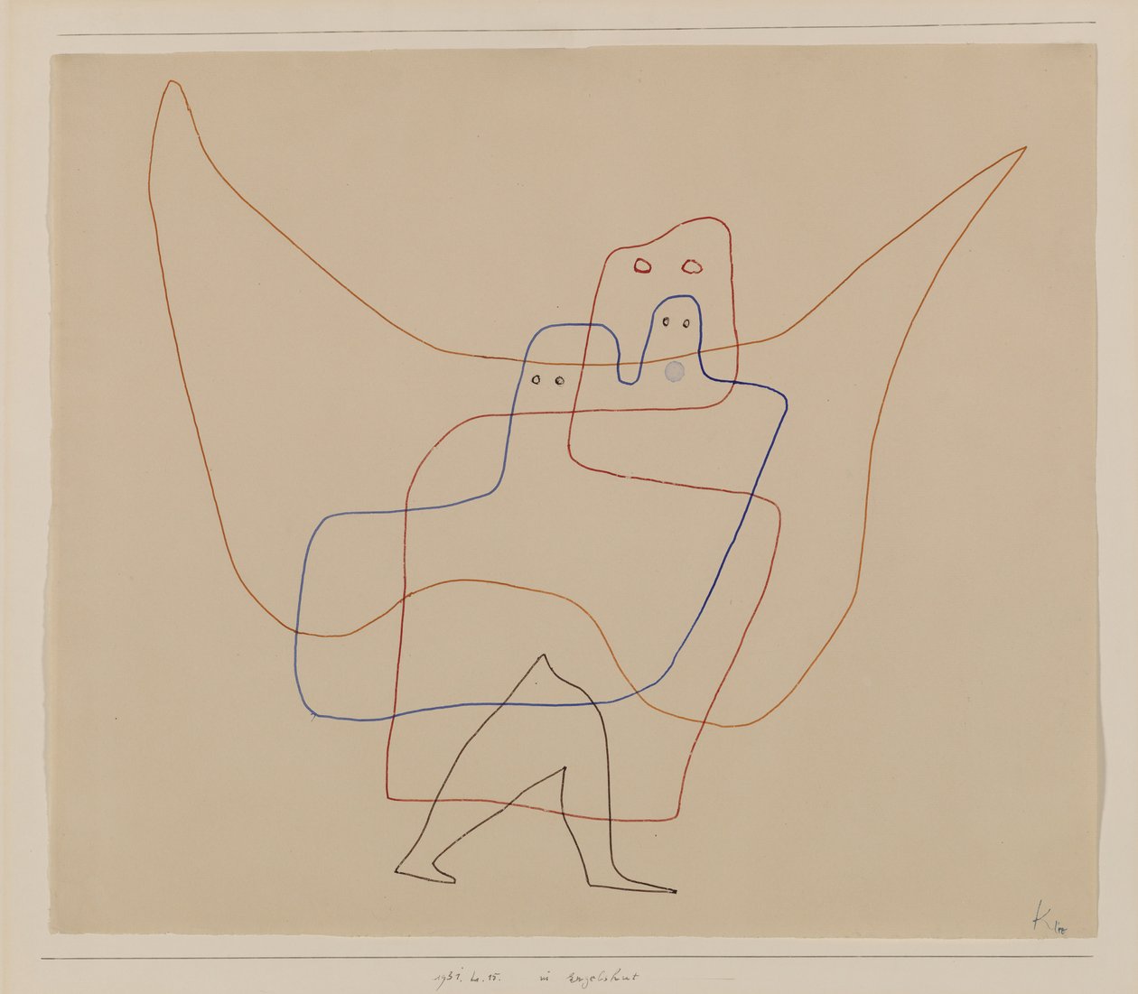 I Angels Care, 1931. af Paul Klee