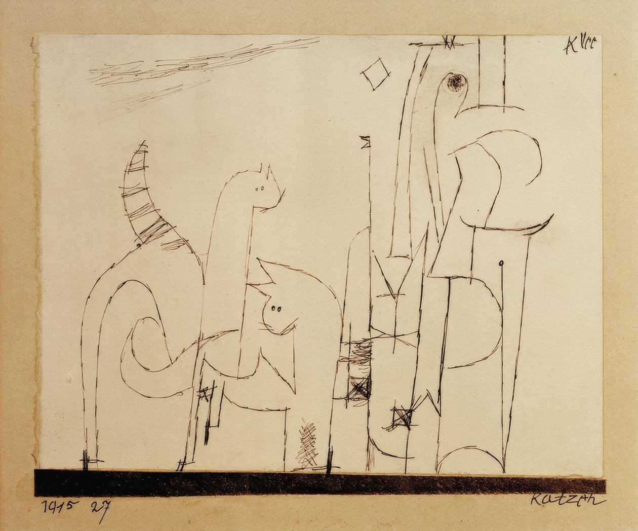 Katte af Paul Klee