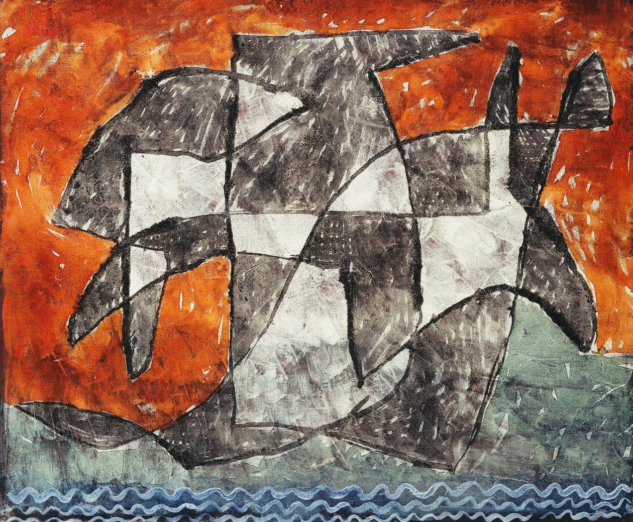 Sø spøgelse; Se Gespenst af Paul Klee