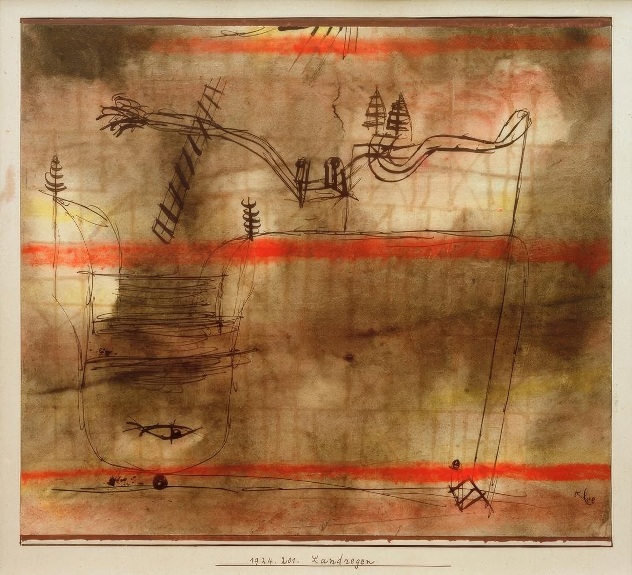 Landregen af Paul Klee