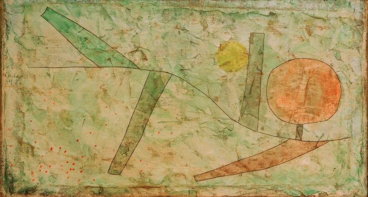 Landskab i begyndelsen af Paul Klee