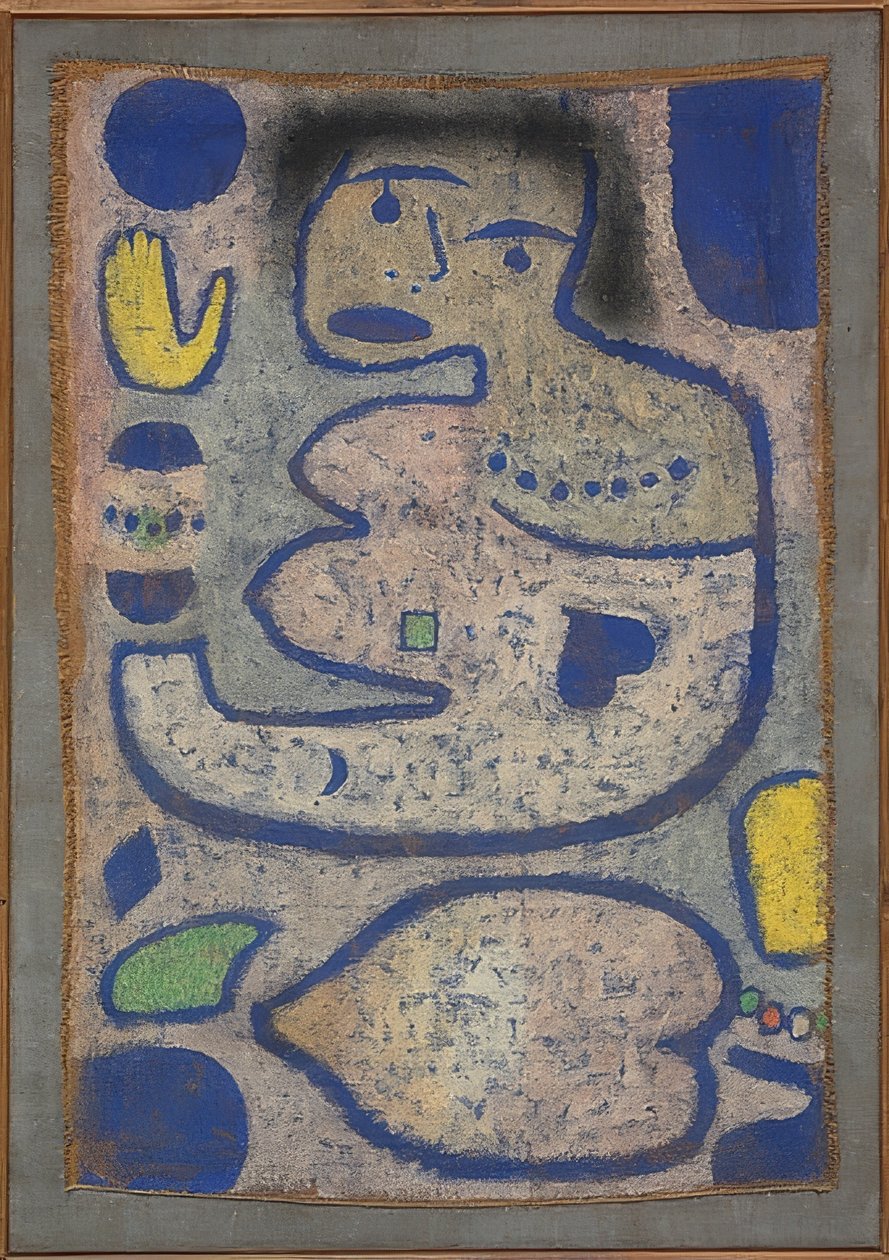 Kærlighedssang ved nymåne. 1939 af Paul Klee