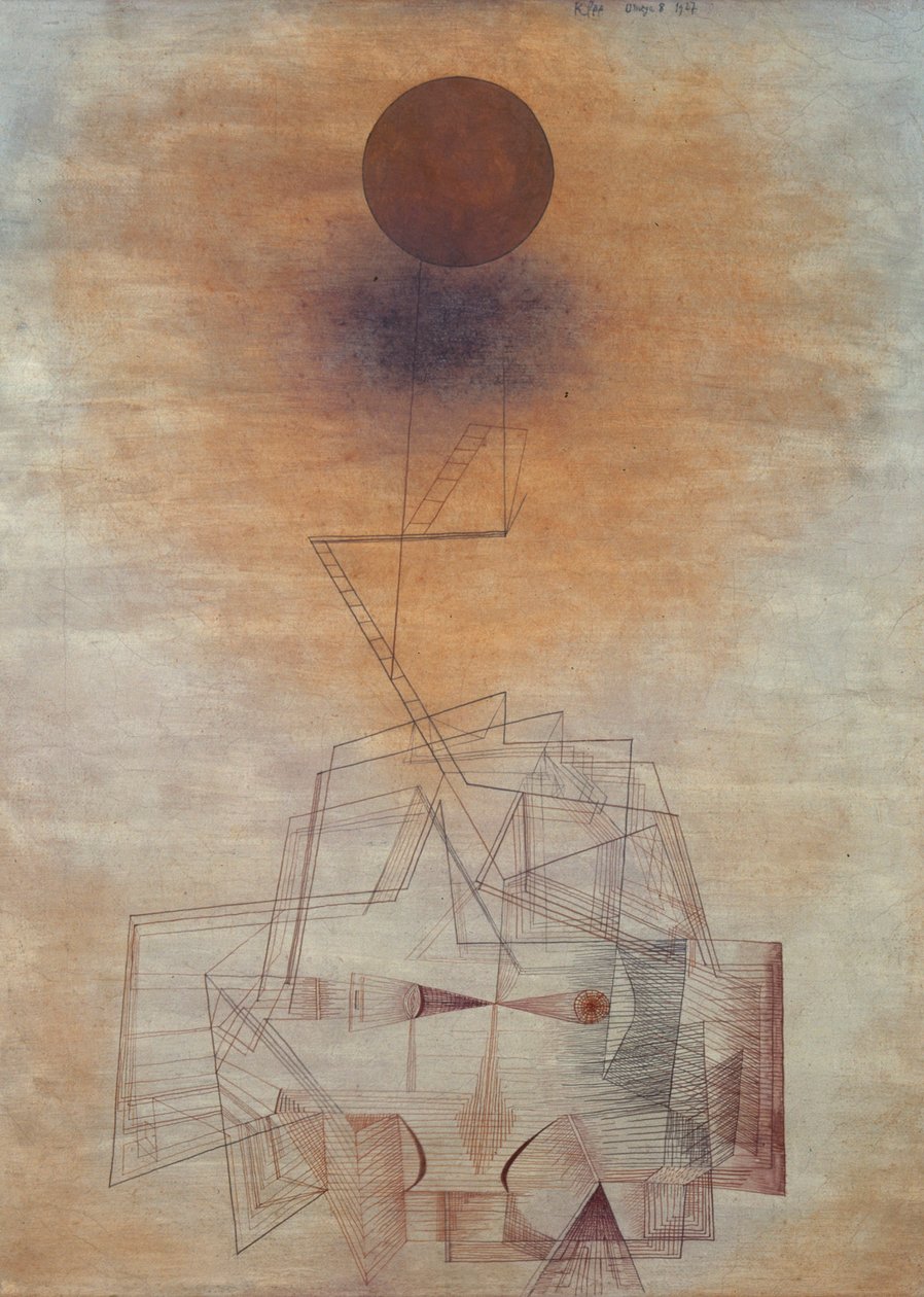 Fornuftens grænser, 1927. af Paul Klee