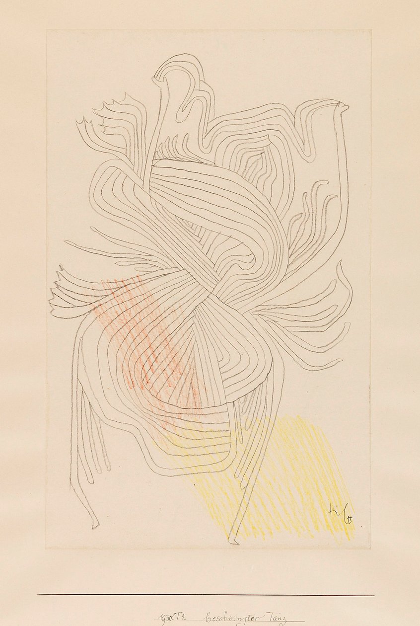 Livlig dans, 1930. af Paul Klee