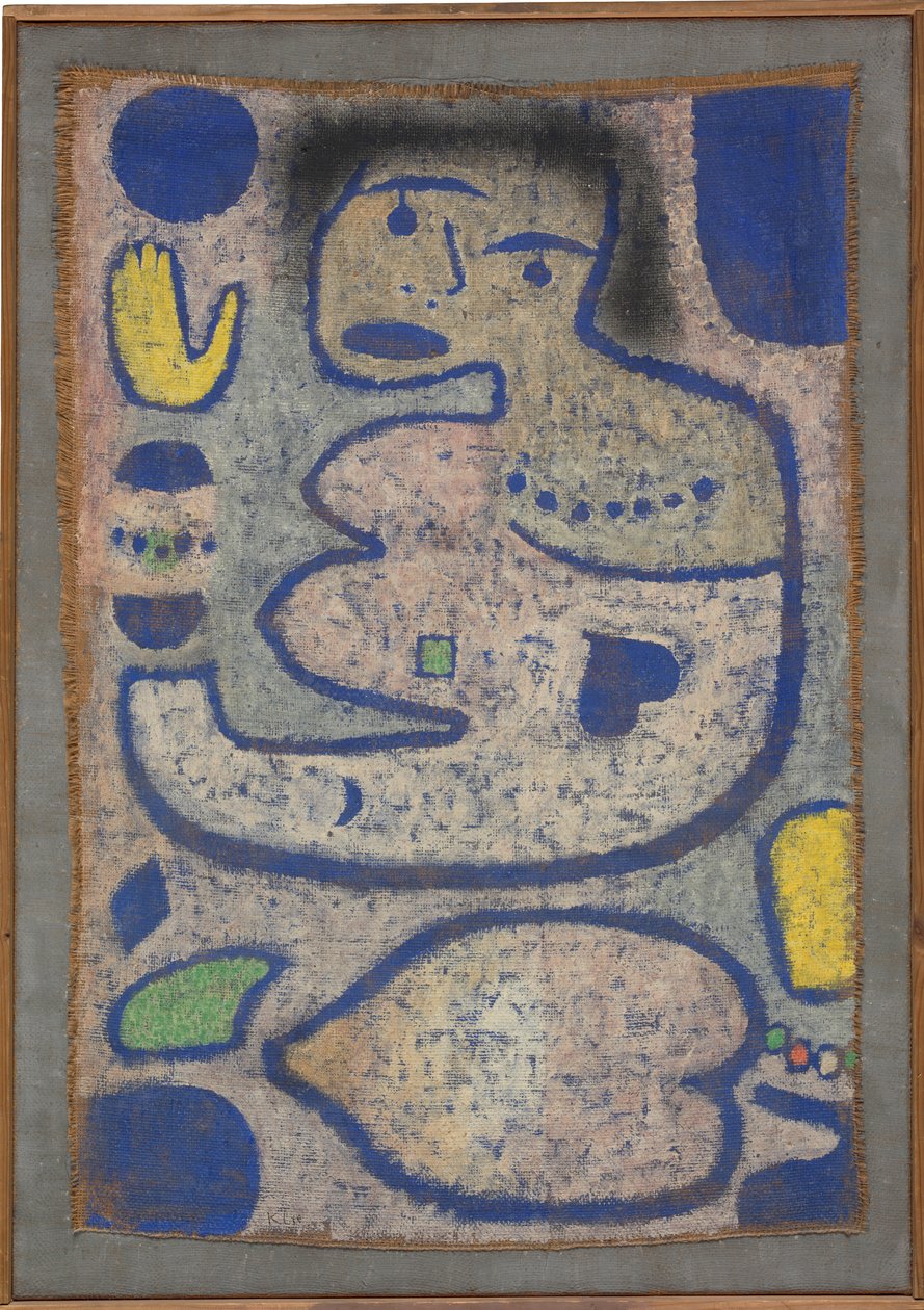 Kærlighedssang af nymånen, 1939. af Paul Klee