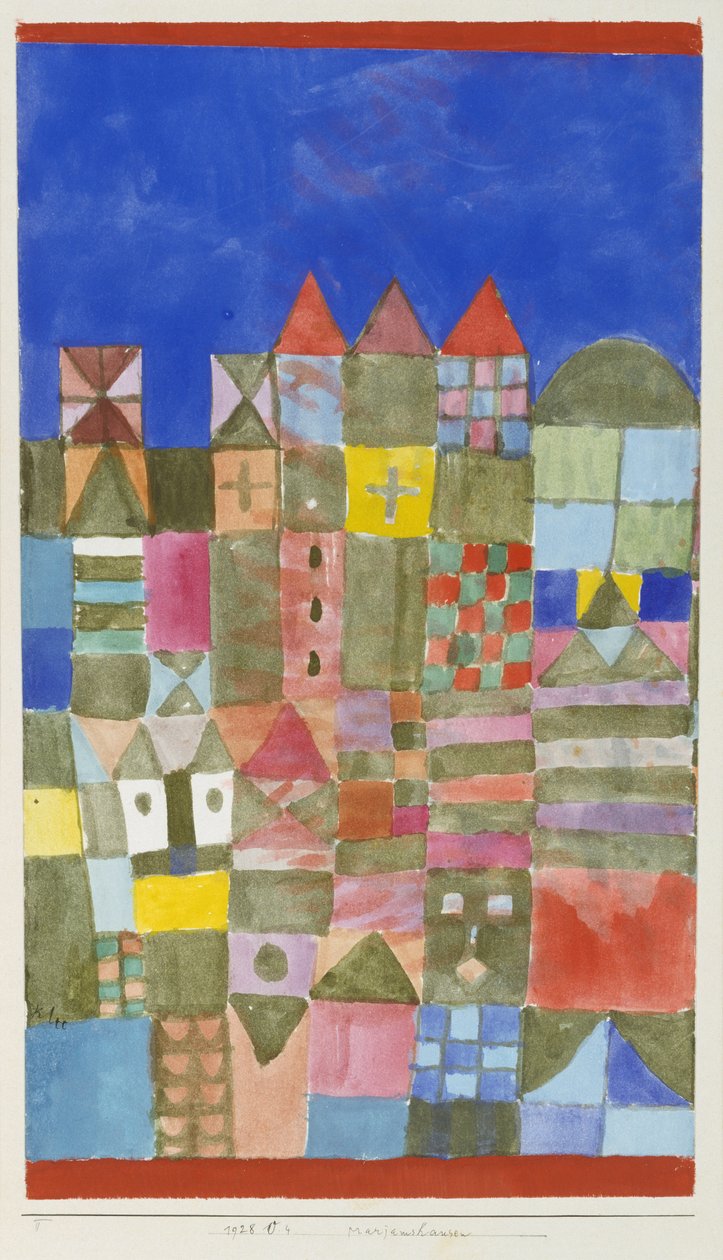 Mariams hus af Paul Klee