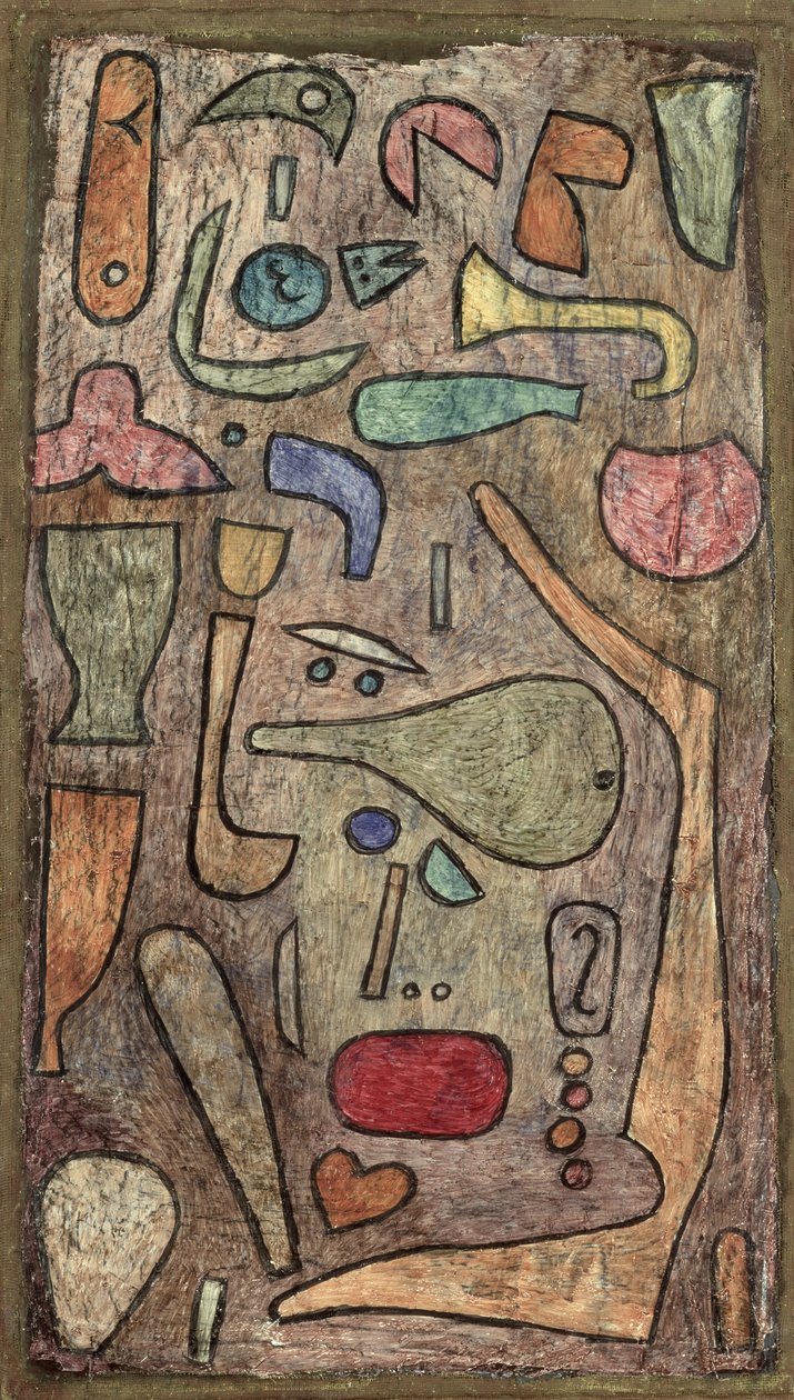 Broget medley af Paul Klee