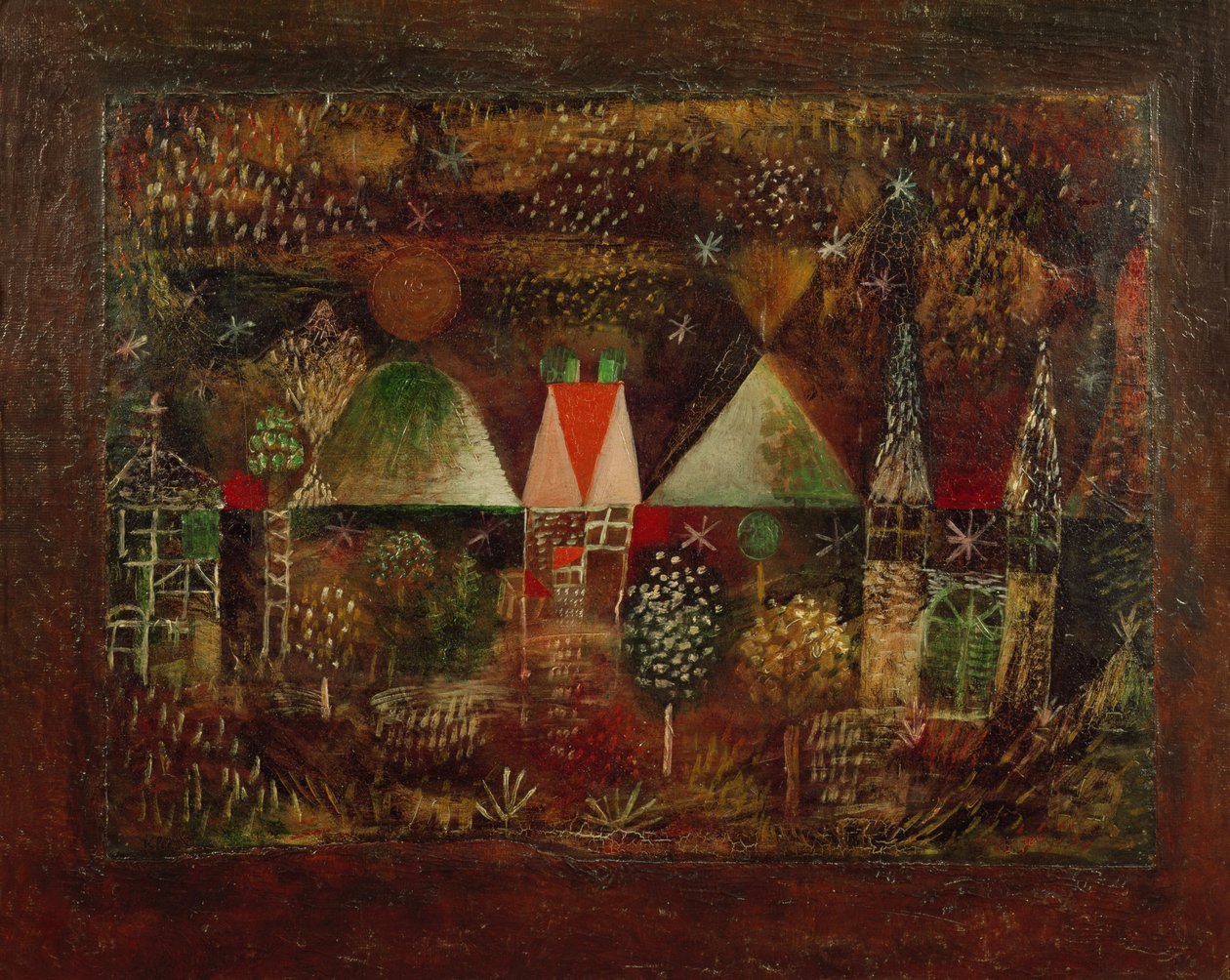 Natlige festligheder af Paul Klee