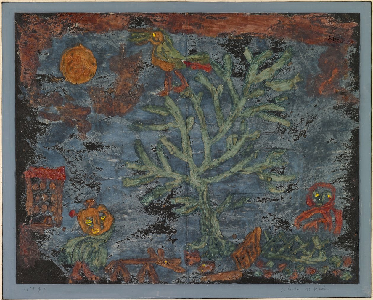 Nordisk eventyr, 1930. af Paul Klee