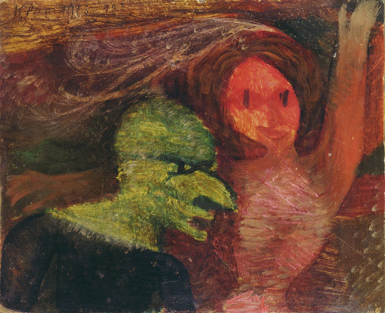 Gamle og unge af Paul Klee