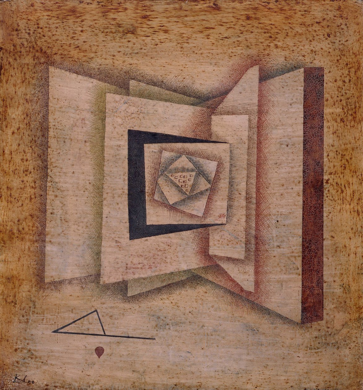 Åben bog, 1930. af Paul Klee