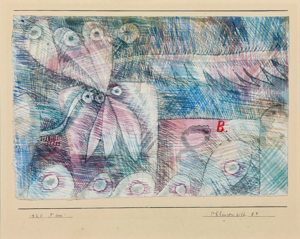 Planter Figur 8.b af Paul Klee