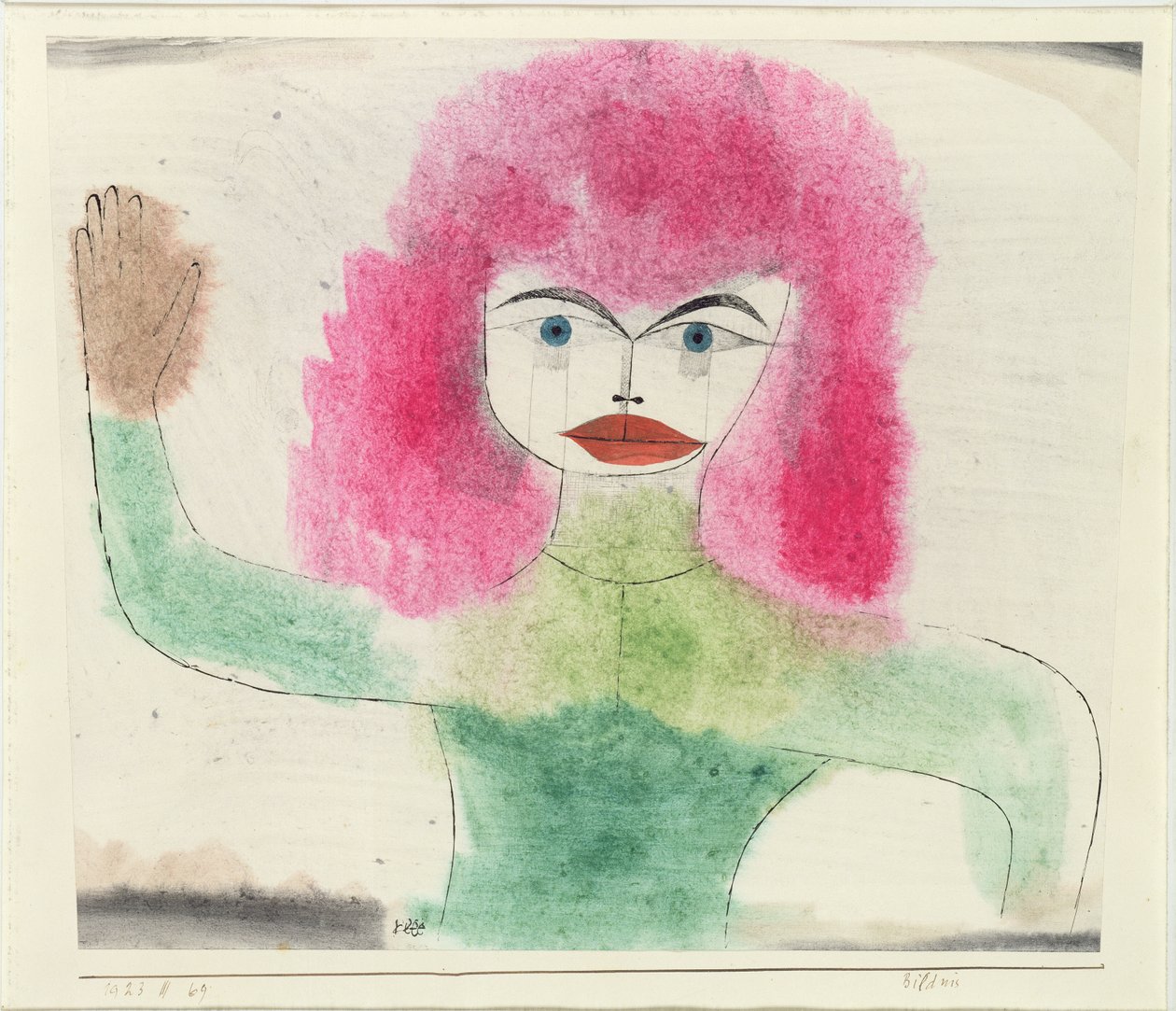 Portræt af Paul Klee