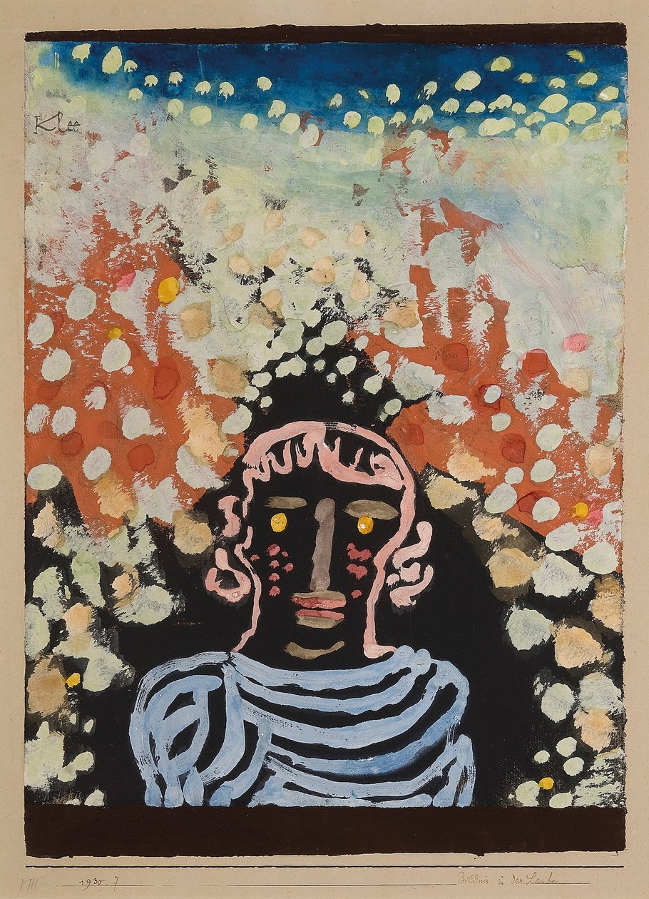 Portræt i Lysthuset af Paul Klee