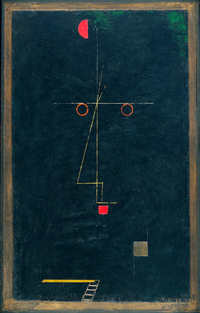 Portræt af en rullator af Paul Klee