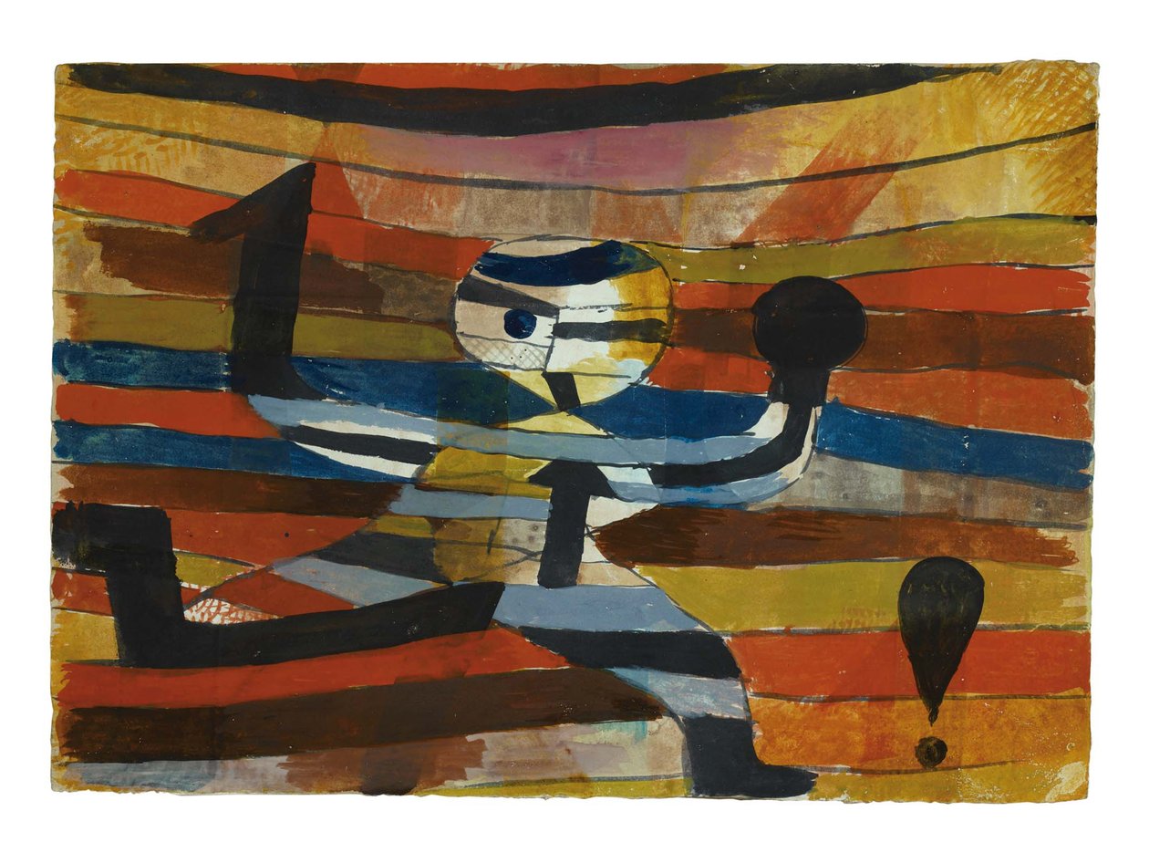 Løber - Hooker - Boxer, 1920 af Paul Klee