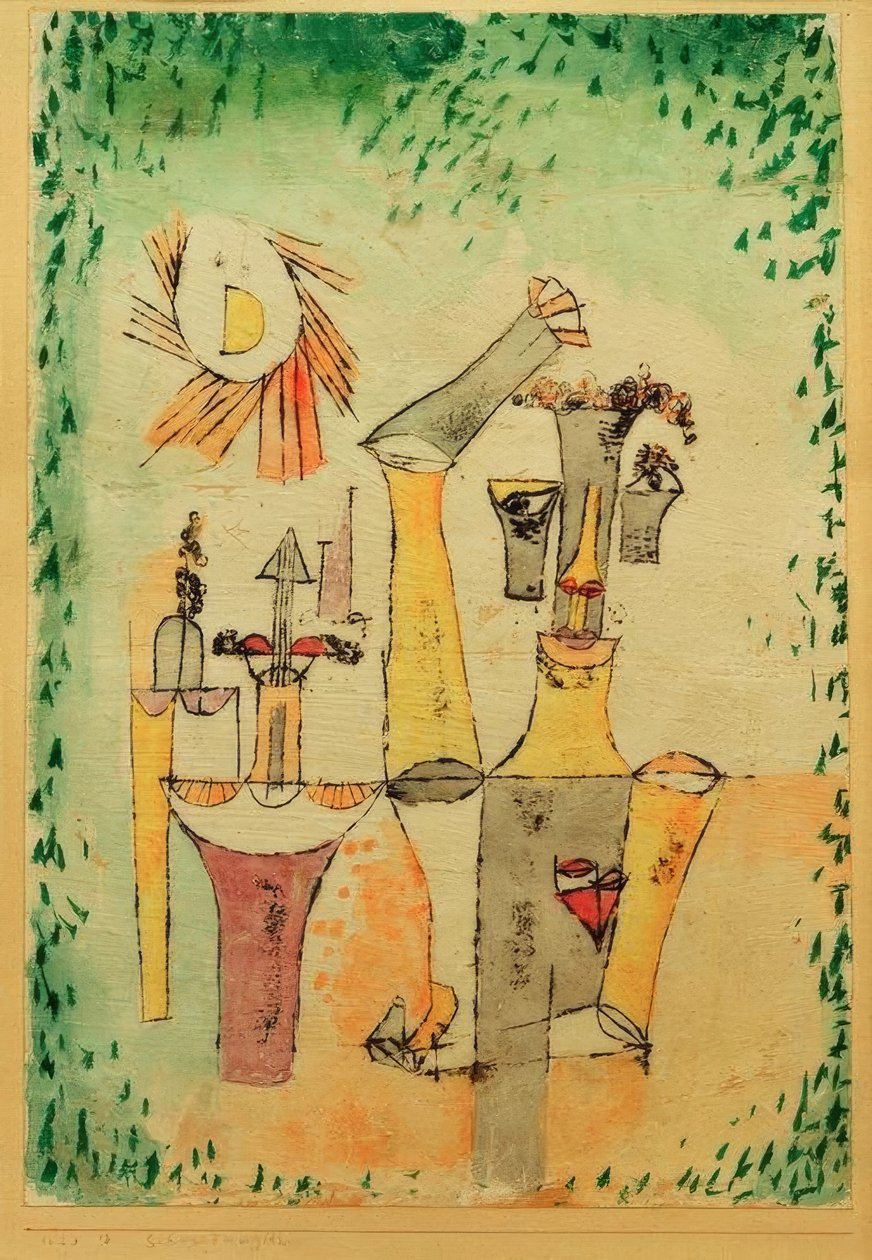 Sort magiker af Paul Klee
