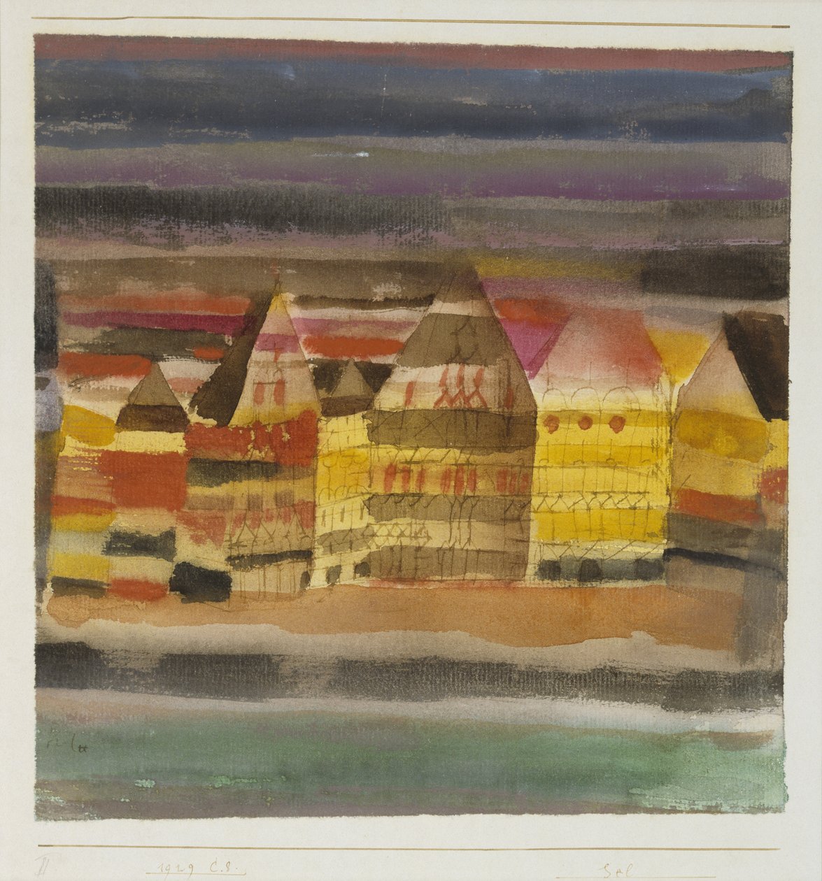 Sel (Salt) af Paul Klee