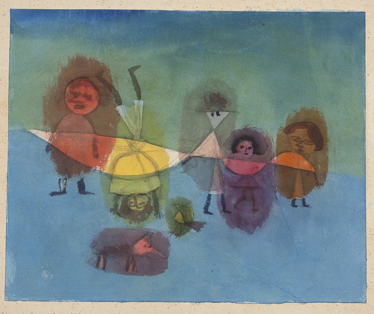 Små børn af Paul Klee