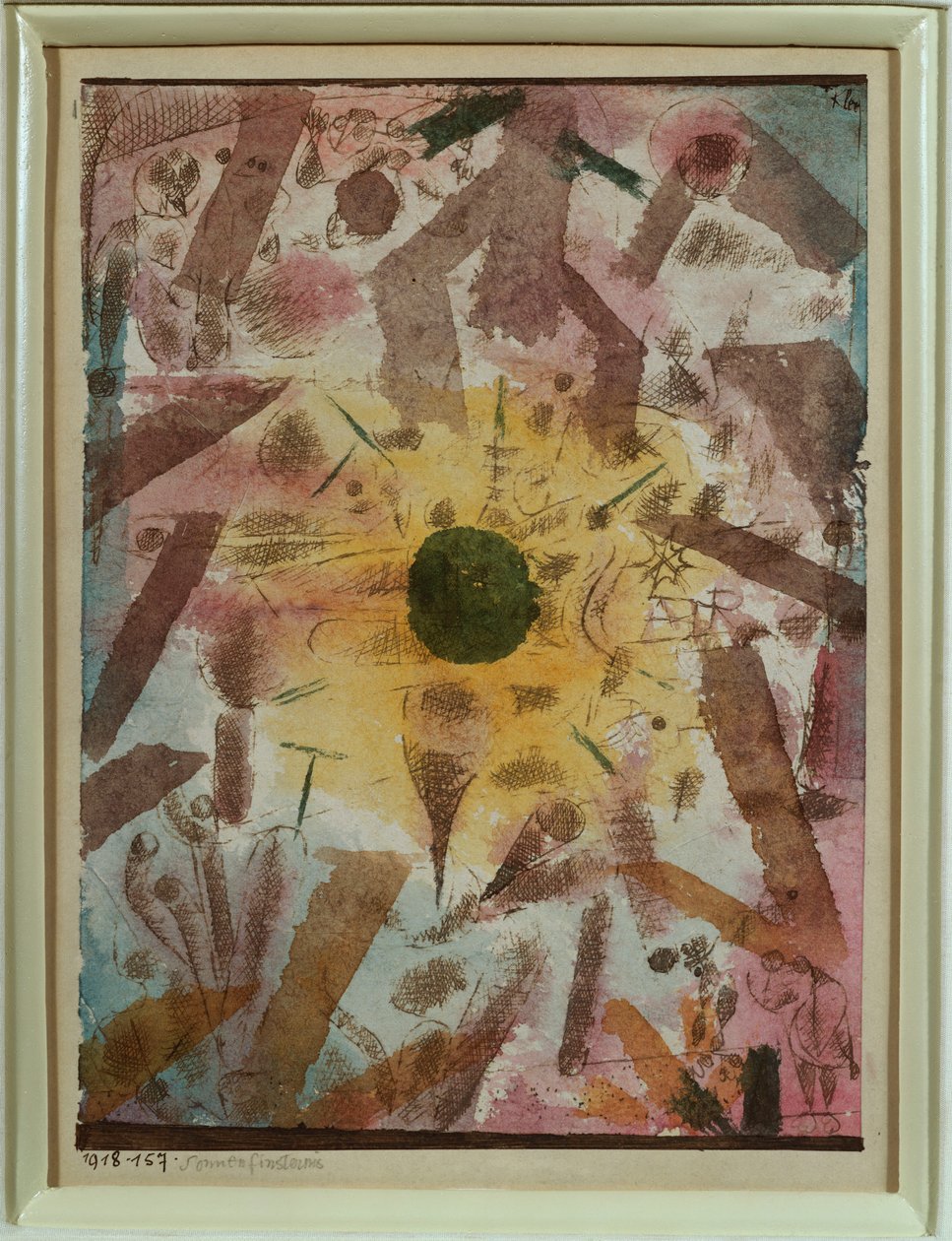 Solformørkelse af Paul Klee