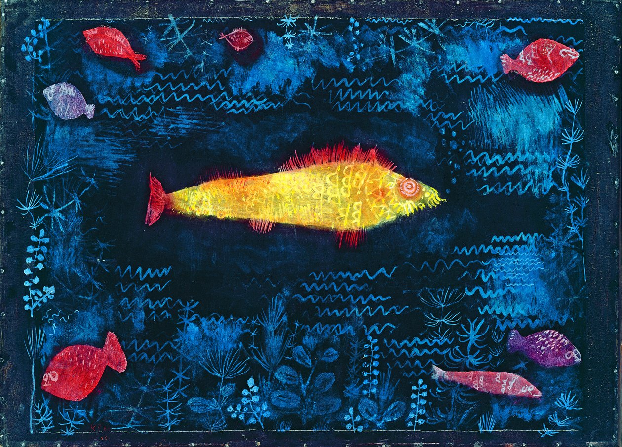 Guldfisken af Paul Klee