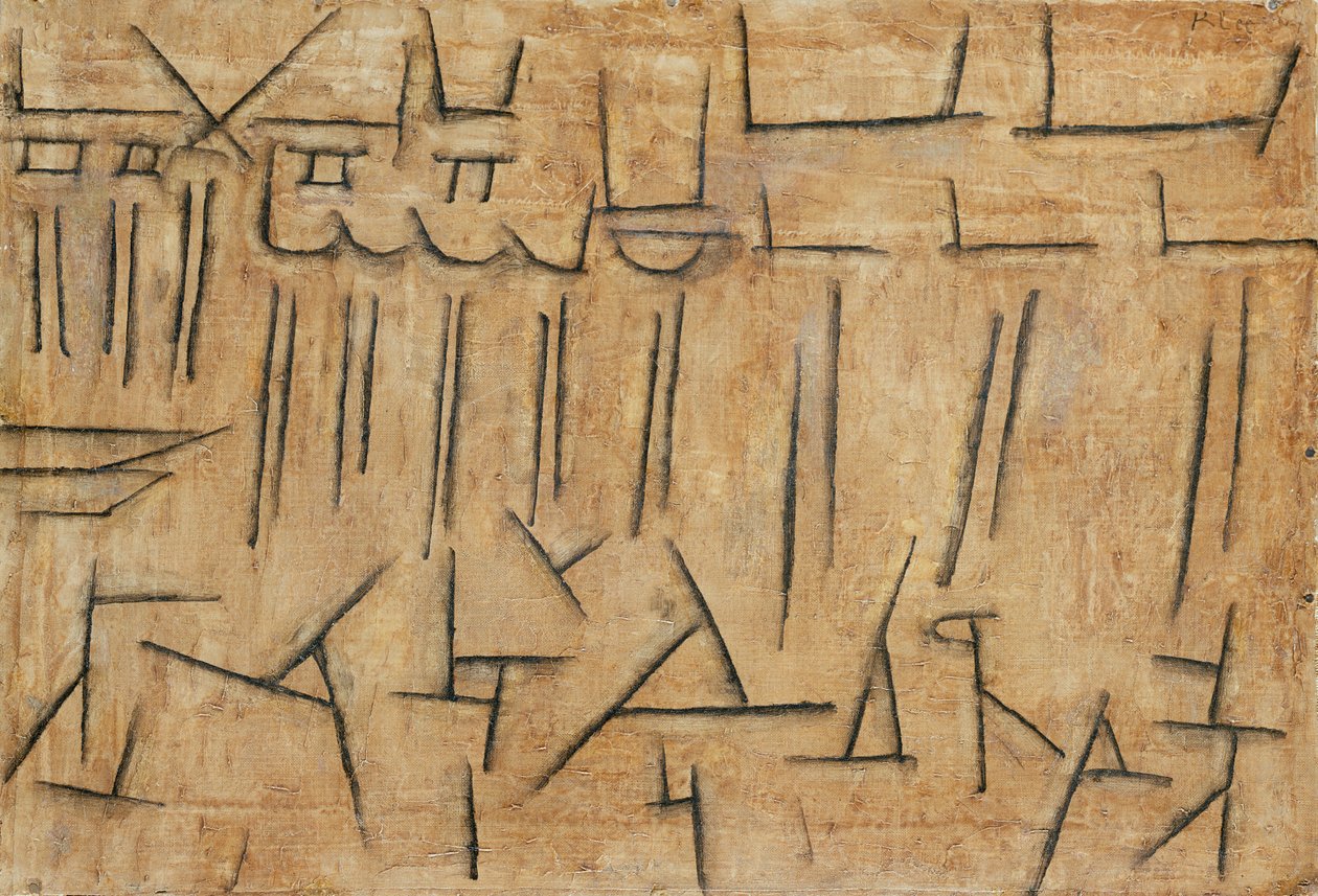 Tempelfesten af Paul Klee