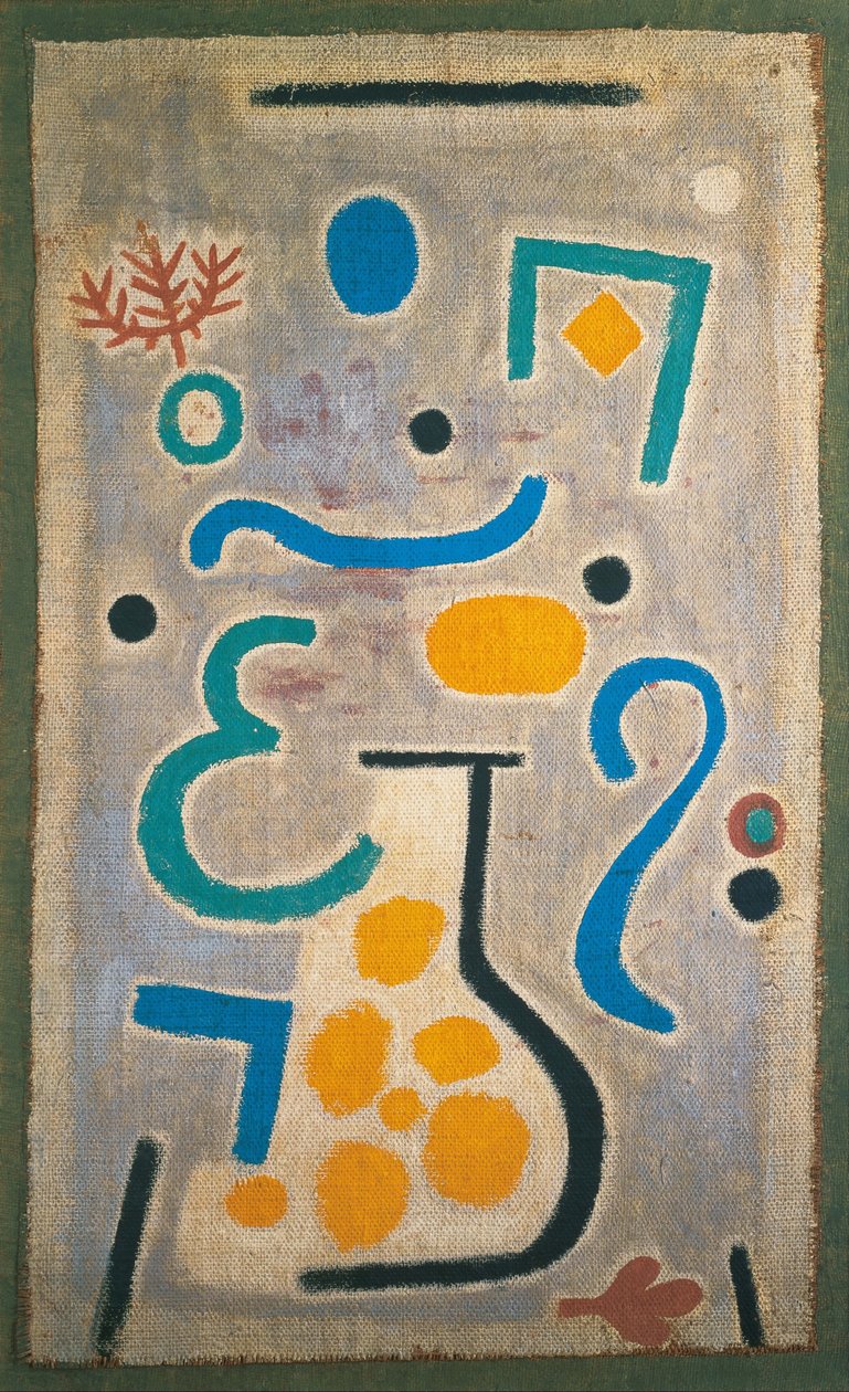 Vasen, 1938. af Paul Klee