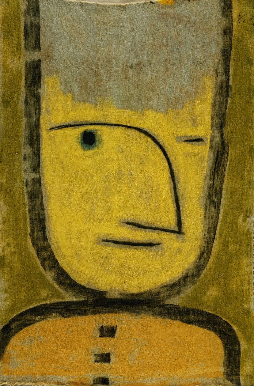 Den gul-grønne; Der Gelb-Grune af Paul Klee