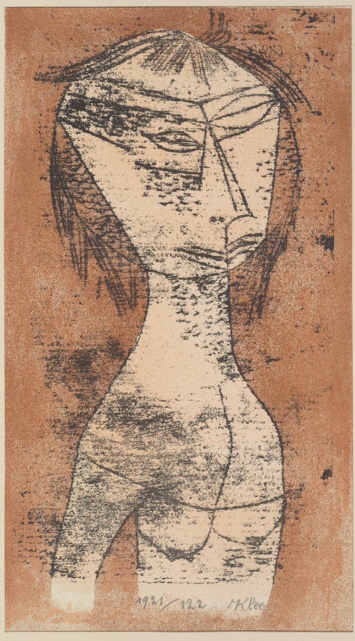Helgen for det indre lys, 1921. af Paul Klee