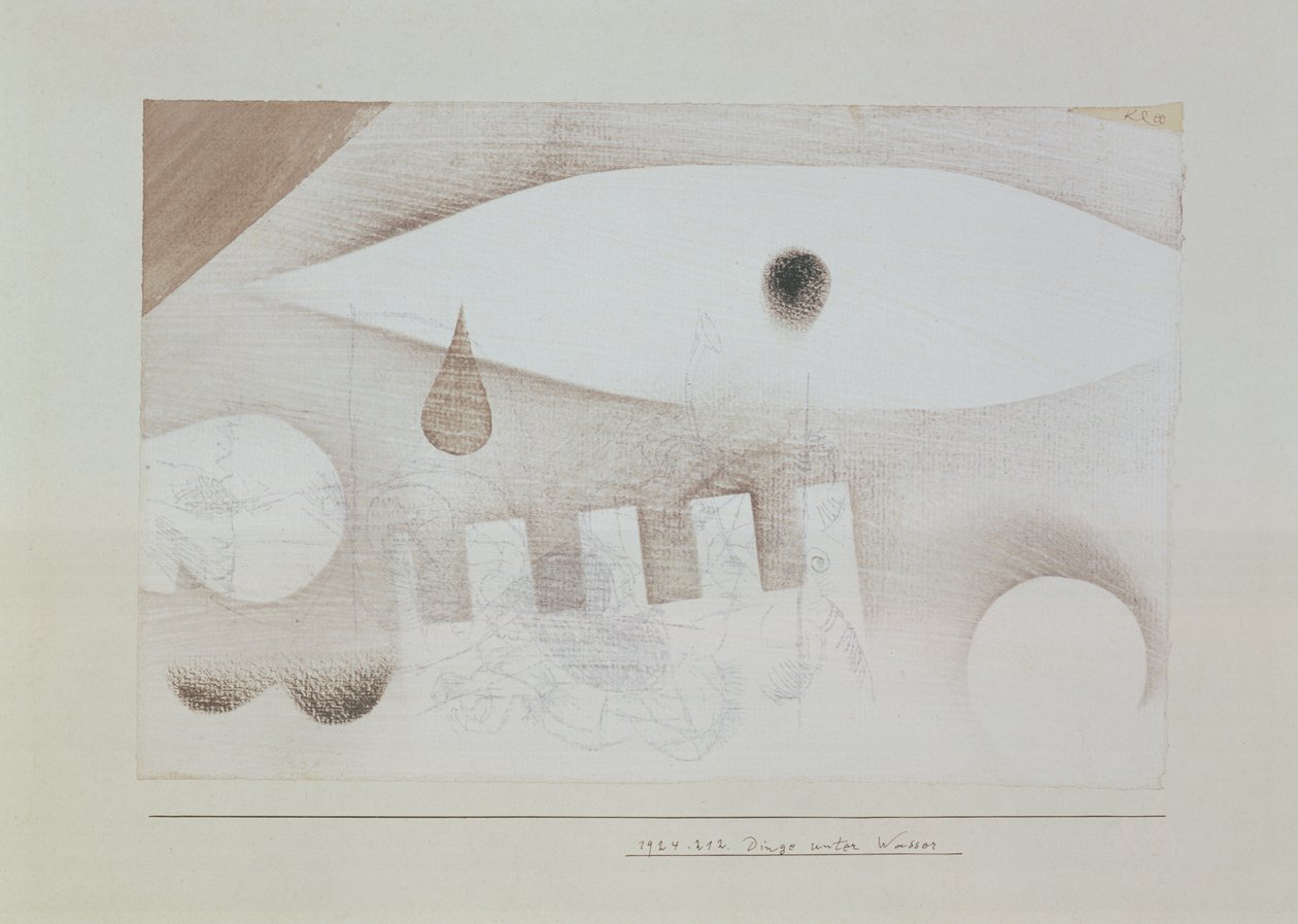 Ting under vand af Paul Klee