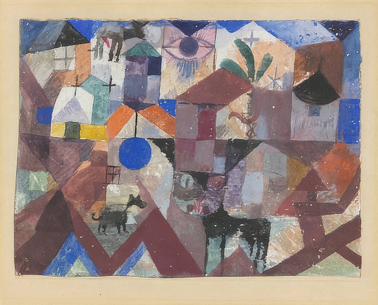 Zoo. 1918 af Paul Klee