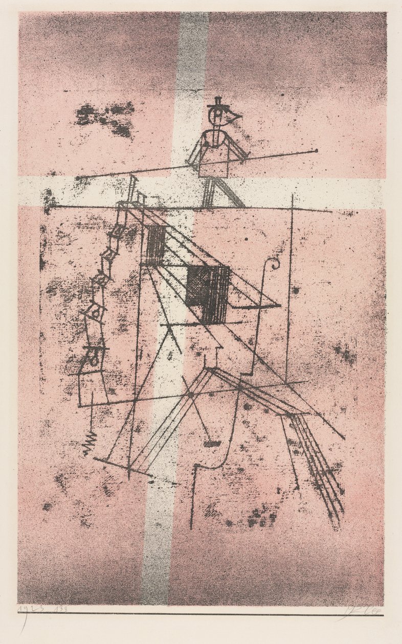 Tightrope Walker af Paul Klee