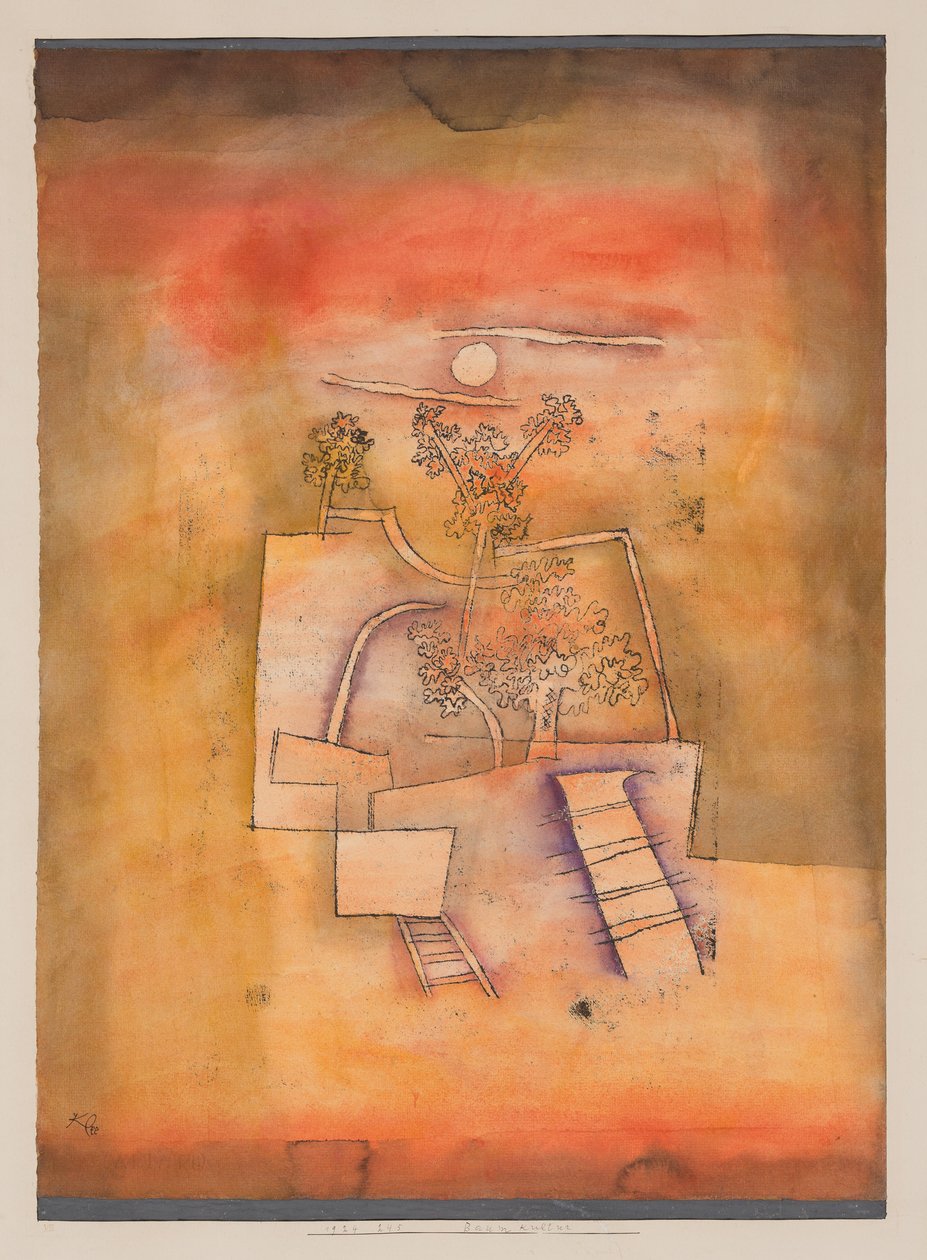Trækultur, 1924. af Paul Klee