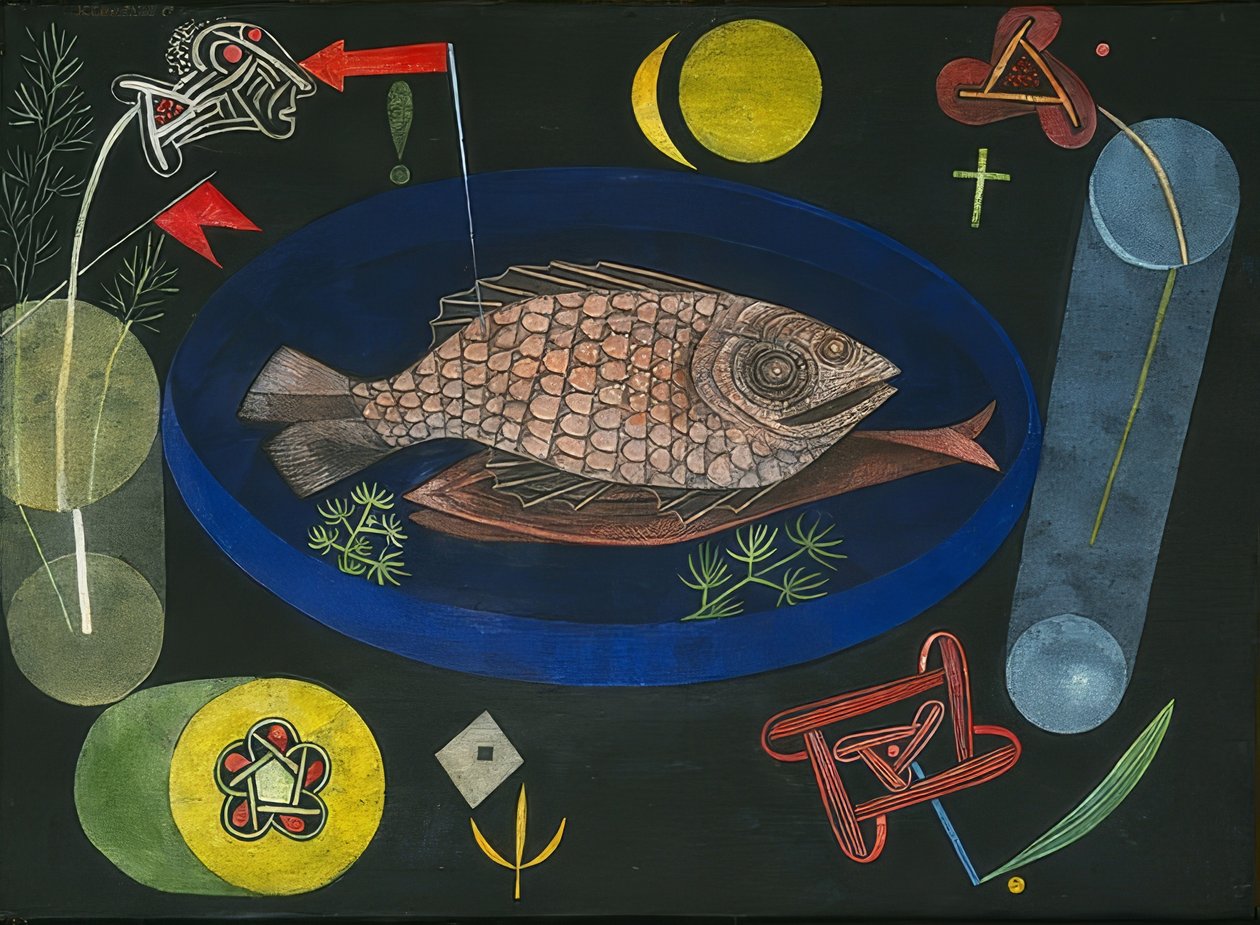 Til fisken. 1926 af Paul Klee
