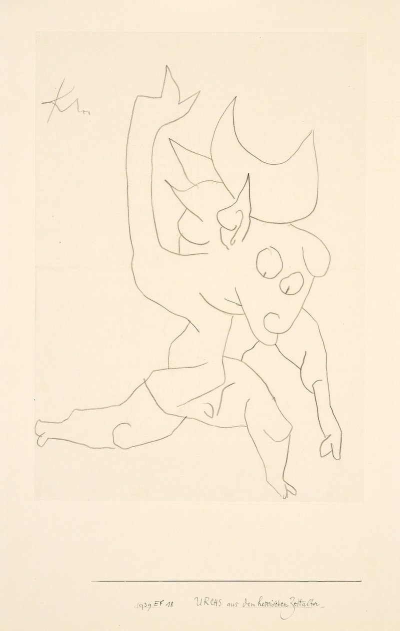 Urchs from the Heroic Age, 1939. af Paul Klee