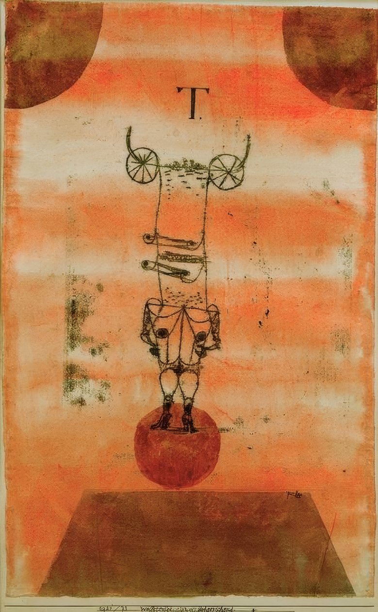 Djævelen, styrer verden af Paul Klee