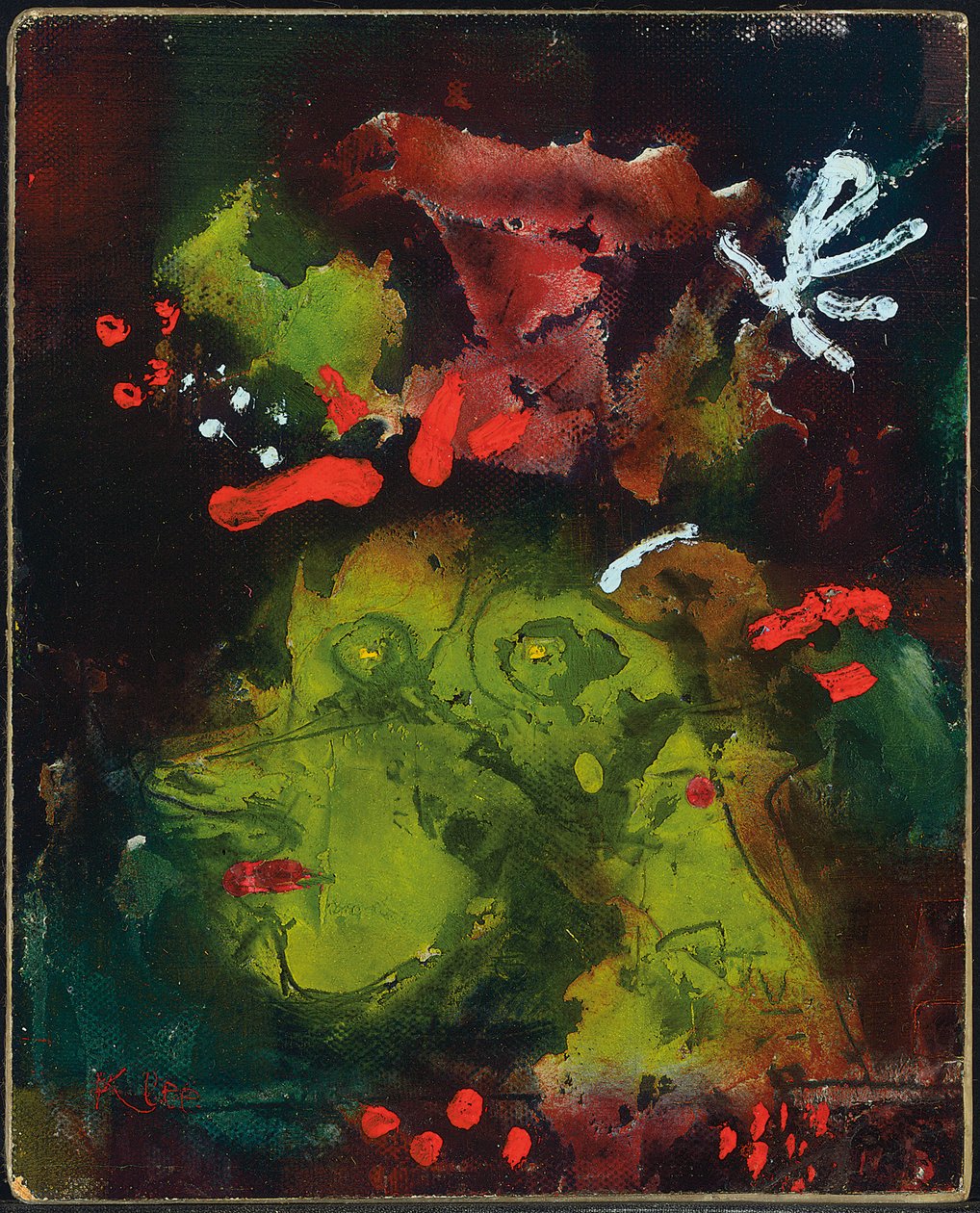 Kvinde i sin søndagsbedste af Paul Klee