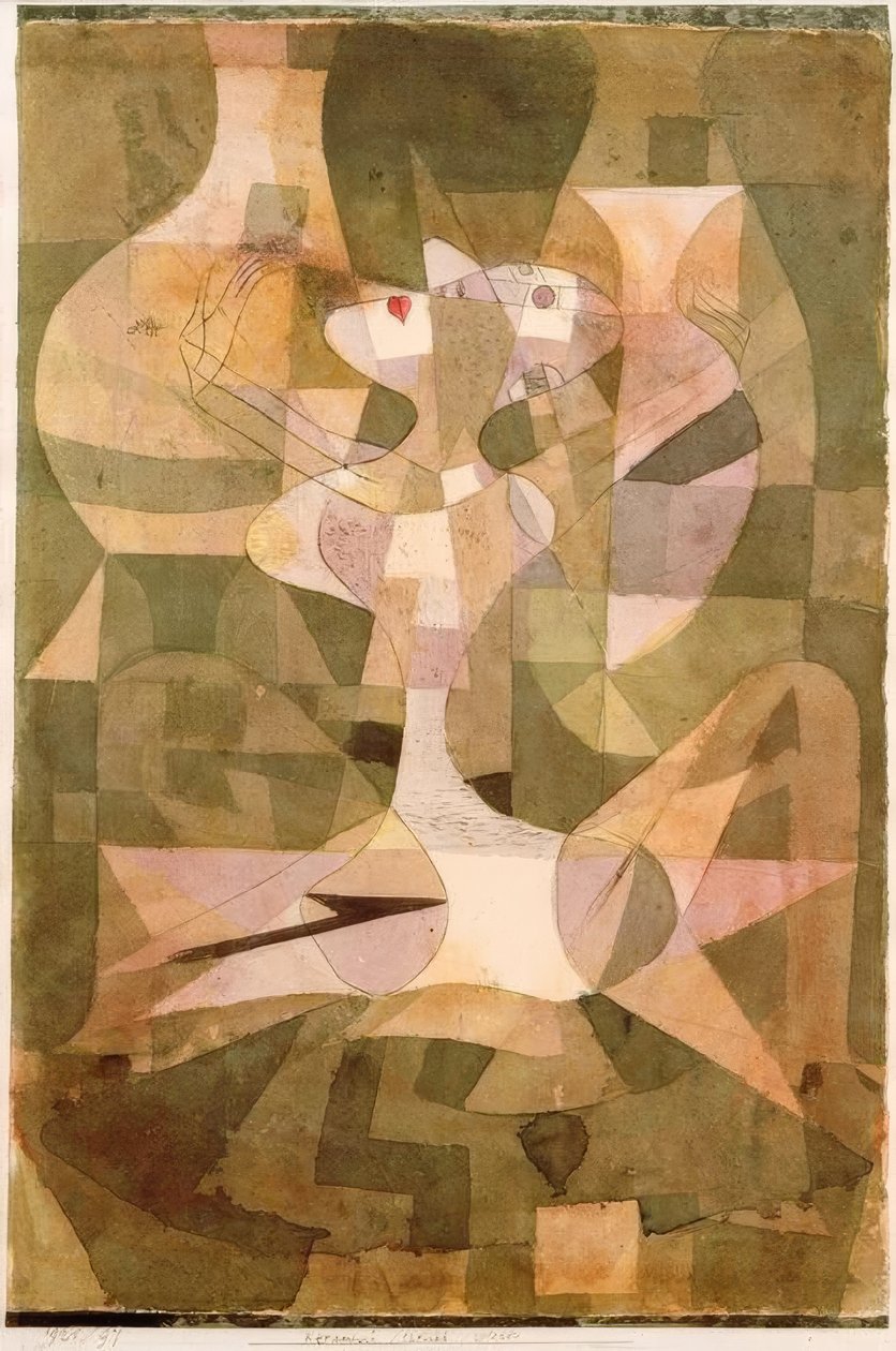 keramik / erotisk / religiøs af Paul Klee
