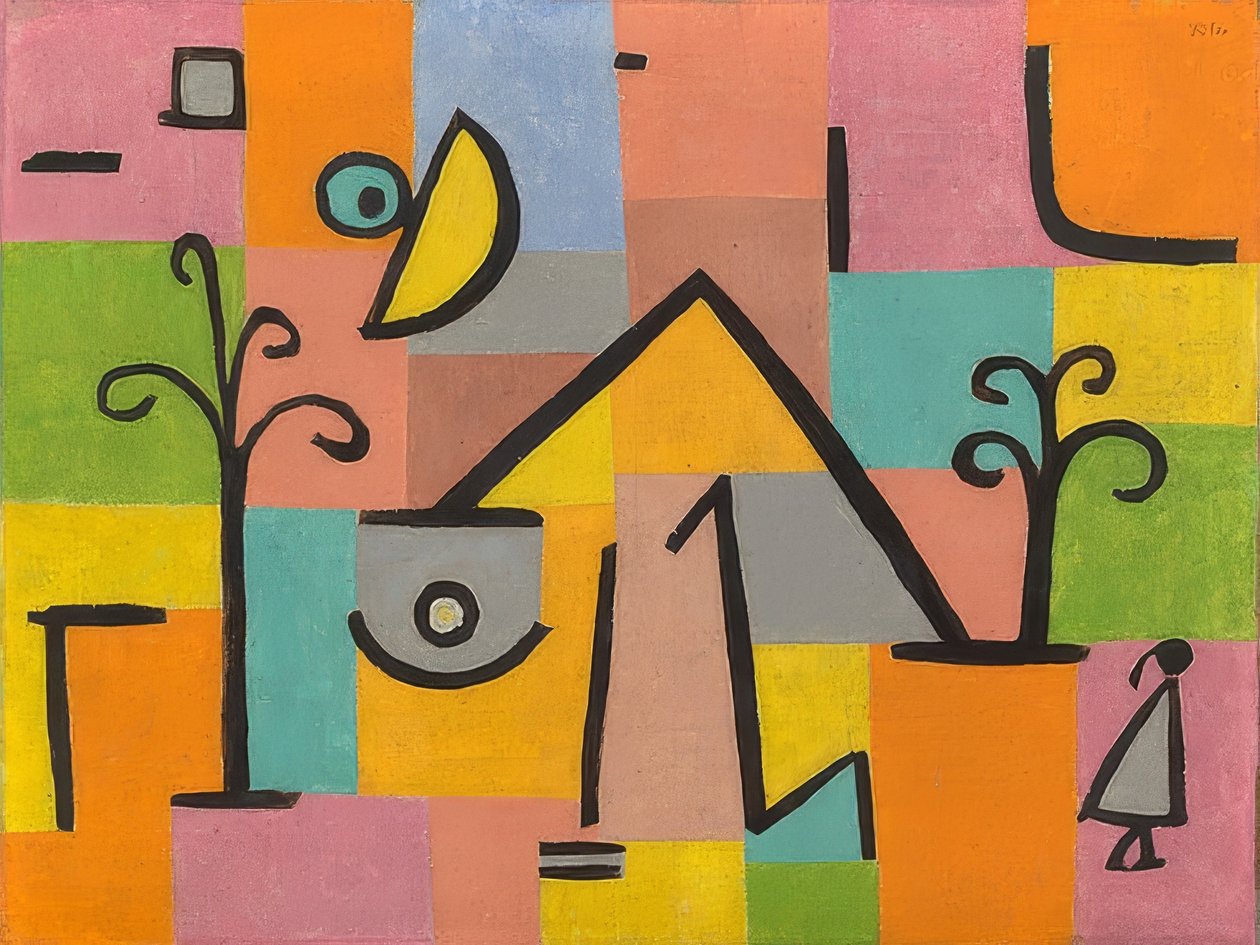 østlig-sød. 1938 af Paul Klee