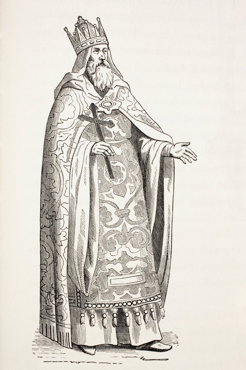 Prester John, også kendt som Presbyter Johannes. af Paul Lacroix