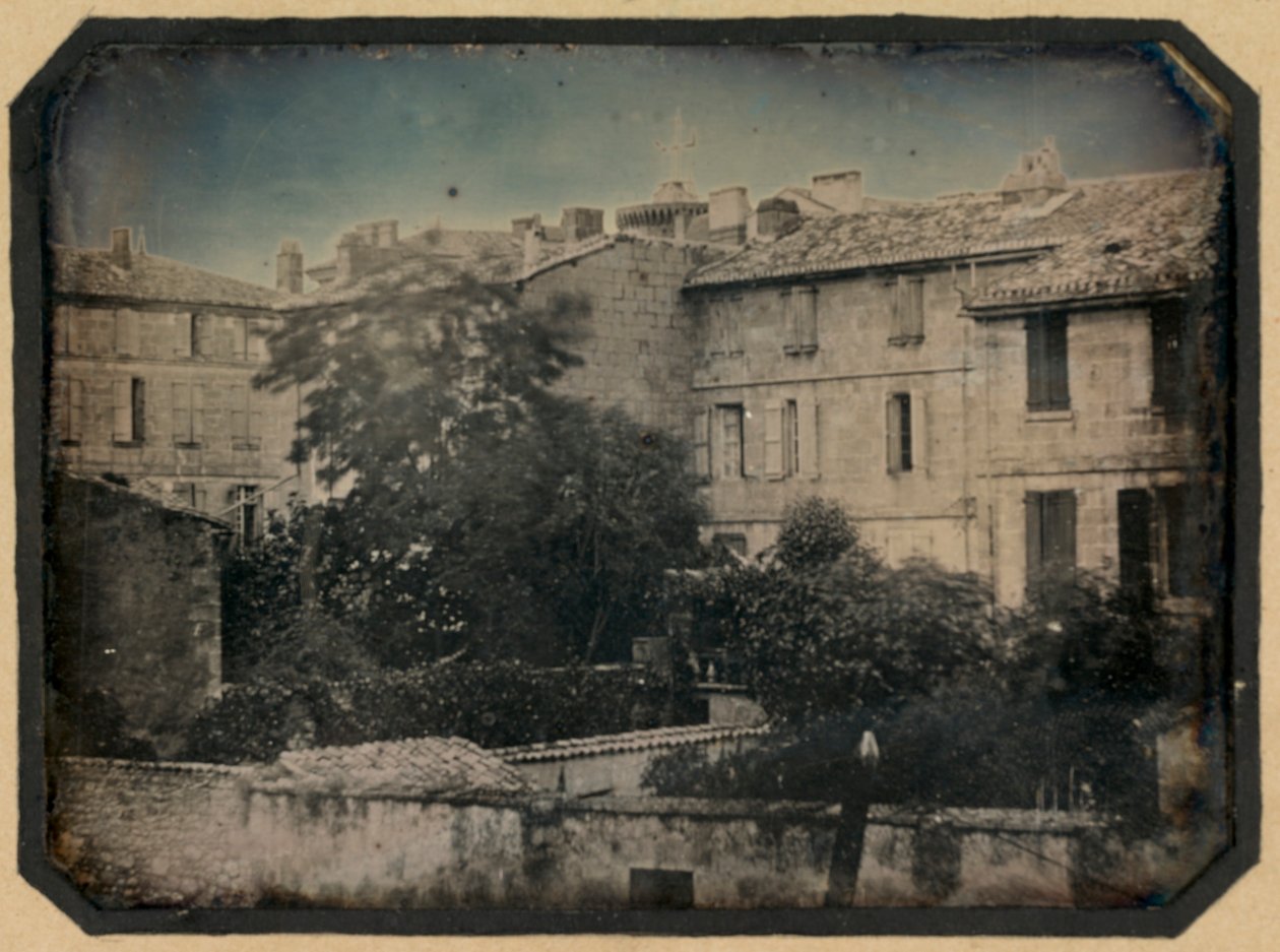 Udsigt over Angouleme, ca. 1844. af Paul Michel Hossard