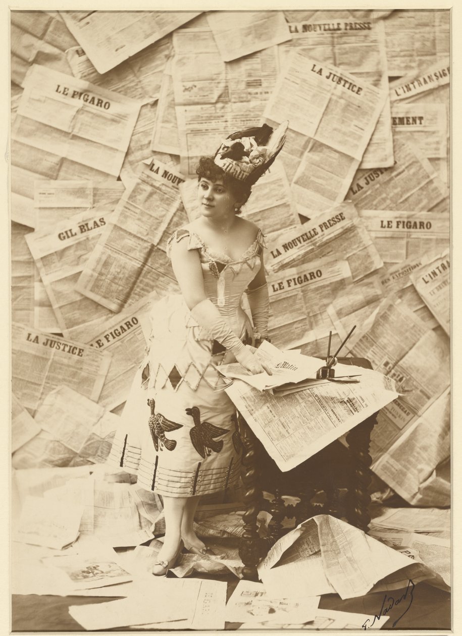 [Mlle Beaumaine, Théâtre des Variétés]. af Paul Nadar