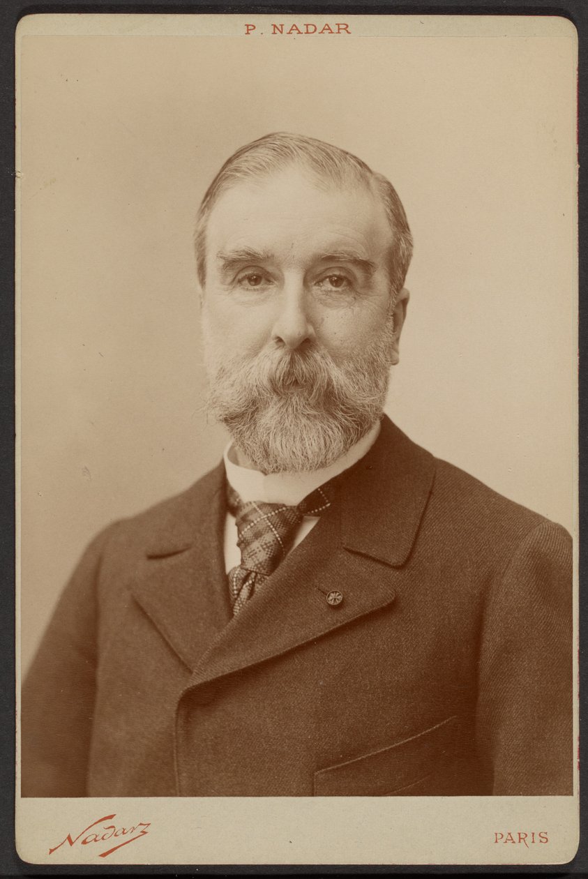 Portræt af Ludovic Halévy af Paul Nadar
